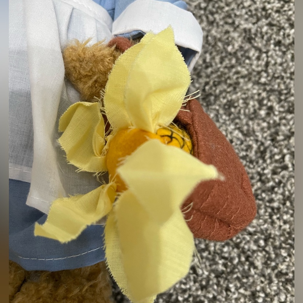 Terry's Village 5 Stuffed Plush Pilgrim & Native American Teddy Bears - Picture 12 of 16